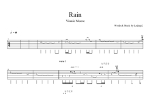 VinnieMoore《Rain》吉他谱_吉他独奏谱