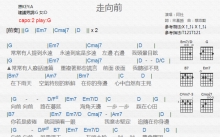 阿杜《走向前》吉他谱_G调吉他弹唱谱_和弦谱