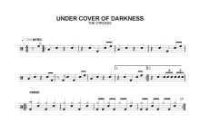 strokes《under cover of darkness》鼓谱_架子鼓谱