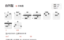 林宥嘉《自然醒》吉他谱_C调吉他弹唱谱_和弦谱