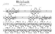 Hank Levy《whiplash》鼓谱_架子鼓谱