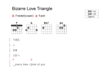 Frente《Bizarre Love Triangle》吉他谱_D调吉他弹唱谱_和弦谱