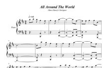 Mura Masa ft、Desiigner《All Around The World》钢琴谱