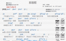 林宥嘉《那首歌》吉他谱_G调吉他弹唱谱_和弦谱