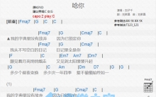 刘子千《念你》吉他谱_C调吉他弹唱谱_和弦谱