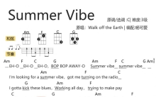 《Sunmmer vibe》_尤克里里谱