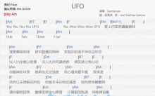 Gentleman《UFO》吉他谱_A调吉他弹唱谱_和弦谱