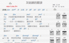 王心凌《灰姑娘的眼泪》吉他谱_G调吉他弹唱谱_和弦谱