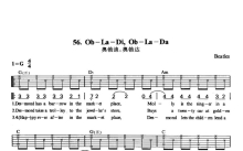 《Ob-La-Di Ob-La-Da》吉他谱_G调吉他弹唱谱