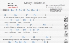 Bryan Adams《Merry Christmas》吉他谱_C调吉他弹唱谱_和弦谱