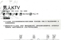 胡彦斌《男人KTV》吉他谱_C调吉他弹唱谱