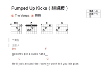 TheVamps《Pumped Up Kicks》吉他谱_C调吉他弹唱谱_和弦谱