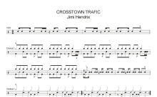 Jimi Hendrix《Crosstown Traffic》鼓谱_架子鼓谱