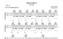 傻子与白痴《视线所及只剩生活》吉他谱_G调吉他弹唱谱