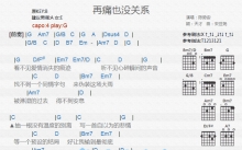 陈势安《再痛也没关系》吉他谱_G调吉他弹唱谱_和弦谱