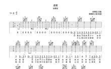 徐秉龙《读者》吉他谱_C调吉他弹唱谱