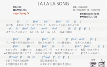 久保田利伸《LA LA LA SONG》吉他谱_G调吉他弹唱谱_和弦谱