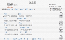 林俊杰《就是我》吉他谱_C调吉他弹唱谱_和弦谱