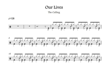 The Calling《Our Lives》鼓谱_架子鼓谱