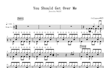 Jessica Wolff《You Should Get Over Me》鼓谱_架子鼓谱