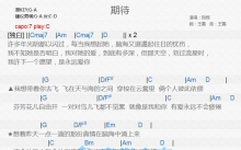 刚辉《期待》吉他谱_C调吉他弹唱谱_和弦谱