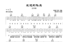 王天阳《迷途的孤鸟》吉他谱_C调吉他弹唱谱