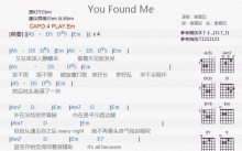 谢震廷《You Found Me》吉他谱_G调吉他弹唱谱_和弦谱