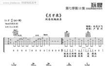 田震《月牙泉》吉他谱_F调吉他弹唱谱