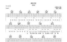 陈奕迅《娱乐天空》吉他谱_C调吉他弹唱谱