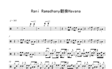 Rani Ramadhany《Havana》鼓谱_架子鼓谱