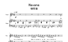 Camilla Campbell《Havana》钢琴谱