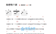 潘美辰《我想有个家》吉他谱_吉他弹唱谱_和弦谱