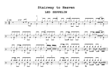 LedZeppelin《Stairway to heaven》鼓谱_架子鼓谱