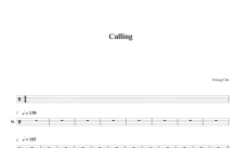 Strung Out《Calling》鼓谱_架子鼓谱