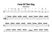 Karnivool《Fear-Of-The-Sky》鼓谱_架子鼓谱