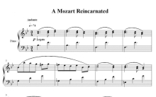 电影《海上钢琴师》插曲《A Mozart Reincarnated》钢琴谱