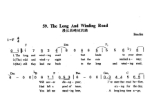 Beatles《The Long and Winding Road》吉他谱_F调吉他弹唱谱