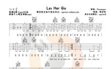 Passenger《Let Her Go》吉他谱_G调吉他弹唱谱