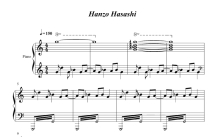 《Hanzo Hasashi》钢琴谱